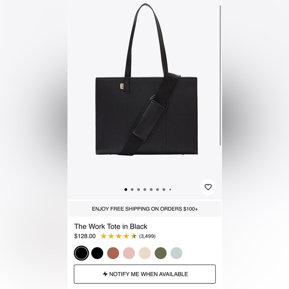 Large Beis Work Tote NWT - Picture 10 of 11